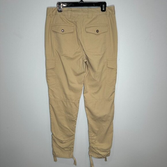 Polo Ralph Lauren Pants Womens 10 Tan Kahki Cargo Utility NWT Cotton Tencel NWT - Picture 9 of 13